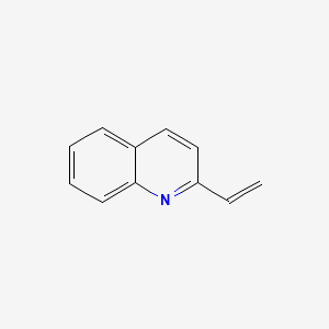 molecular formula C11H9N B1294476 2-Vinylquinoline CAS No. 772-03-2