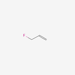molecular formula C3H5F B1294484 Allyl fluoride CAS No. 818-92-8