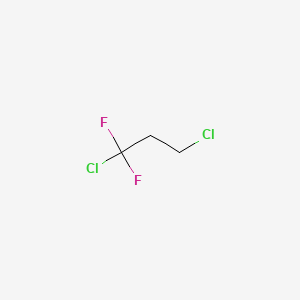 molecular formula C3H4Cl2F2 B1294485 1,3-Dichloro-1,1-difluoropropane CAS No. 819-00-1