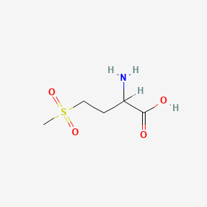 molecular formula C5H11NO4S B1294486 DL-Methionine sulfone CAS No. 820-10-0