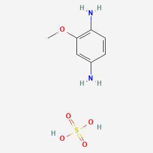 molecular formula C7H12N2O5S B1294501 2,5-Diaminoanisole sulfate CAS No. 66671-82-7