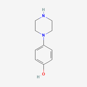 molecular formula C10H14N2O B1294502 1-(4-Hydroxyphenyl)piperazine CAS No. 56621-48-8