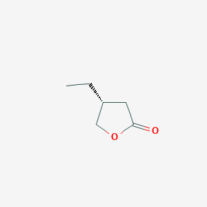 molecular formula C6H10O2 B12945079 (R)-4-Ethyldihydrofuran-2(3H)-one 