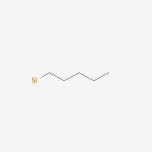 molecular formula C5H11Si B129451 Pentylsilane CAS No. 10177-98-7