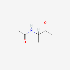 molecular formula C6H11NO2 B1294510 N-(3-oxobutan-2-yl)acetamide CAS No. 6628-81-5