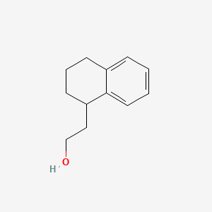 molecular formula C12H16O B1294513 1-Naphthaleneethanol, 1,2,3,4-tetrahydro- CAS No. 68480-12-6