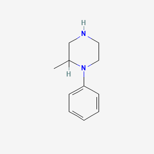 molecular formula C11H16N2 B1294517 2-Methyl-1-phenylpiperazine CAS No. 2946-76-1