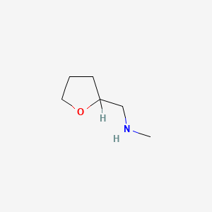 molecular formula C6H13NO B1294518 Methyl(oxolan-2-ylmethyl)amine CAS No. 2439-57-8