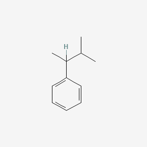 molecular formula C11H16 B1294524 (1,2-Dimethylpropyl)benzene CAS No. 4481-30-5