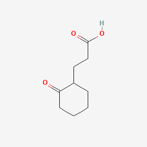 molecular formula C9H14O3 B1294525 3-(2-氧代环己基)丙酸 CAS No. 2275-26-5