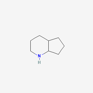 molecular formula C8H15N B1294527 Octahydro-1h-cyclopenta[b]pyridine CAS No. 51501-54-3