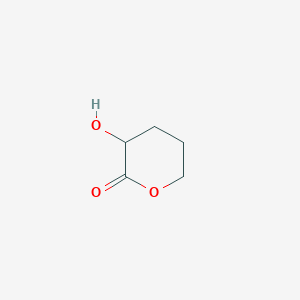 molecular formula C5H8O3 B1294528 3-Hydroxytetrahydro-2h-pyran-2-one CAS No. 5058-01-5