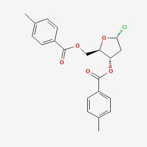 molecular formula C21H21ClO5 B1294531 Hoffer's chlorosugar CAS No. 4330-21-6