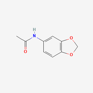 molecular formula C9H9NO3 B1294535 3',4'-亚甲二氧基乙酰苯胺 CAS No. 13067-19-1