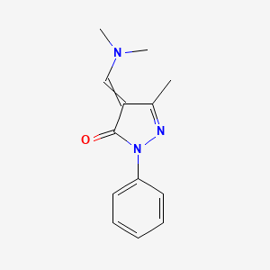 4-(Dimethylaminomethylidene)-5-methyl-2-phenylpyrazol-3-one