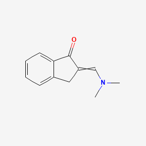 molecular formula C12H13NO B1294544 2-(dimethylaminomethylidene)-3H-inden-1-one 