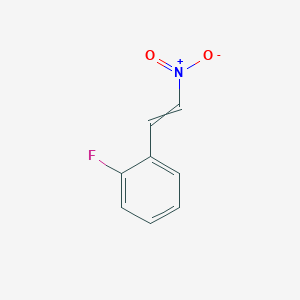 molecular formula C8H6FNO2 B1294545 1-Fluoro-2-(2-nitroethenyl)benzene 