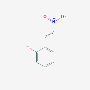molecular formula C8H6FNO2 B1294545 1-Fluoro-2-(2-nitro-vinyl)-benzene 