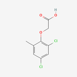 molecular formula C9H8Cl2O3 B1294548 2,4-Dichloro-6-methylphenoxyacetic acid CAS No. 13333-87-4