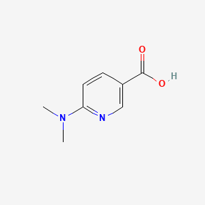 molecular formula C8H10N2O2 B1294549 6-(Dimethylamino)pyridine-3-carboxylic acid CAS No. 82846-28-4