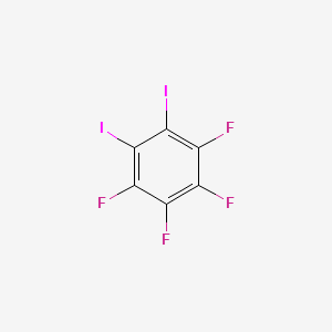 molecular formula C6F4I2 B1294554 1,2-Diiodotetrafluorobenzene CAS No. 2708-97-6