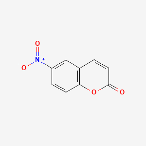 molecular formula C9H5NO4 B1294557 6-硝基-2H-色烯-2-酮 CAS No. 2725-81-7