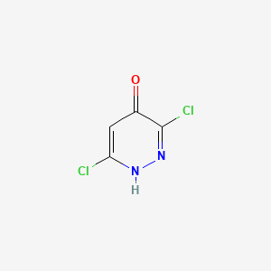 molecular formula C4H2Cl2N2O B1294562 3,6-Dichloropyridazin-4-ol CAS No. 2779-81-9