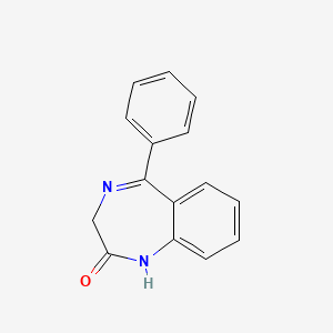 1,3-Dihydro-5-phenyl-2H-1,4-benzodiazepin-2-one