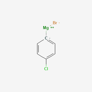 molecular formula C6H4BrClMg B1294585 4-Chlorophenylmagnesium bromide CAS No. 873-77-8