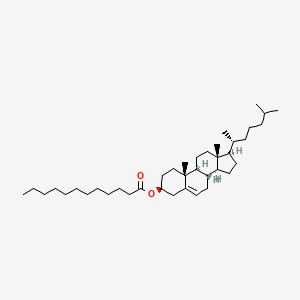 molecular formula C39H68O2 B1294587 Cholesteryl laurate CAS No. 1908-11-8