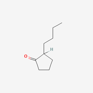 molecular formula C9H16O B1294589 2-Butylcyclopentanone CAS No. 934-42-9