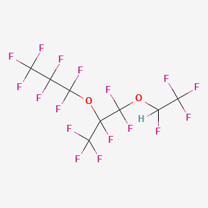 molecular formula C8HF17O2 B1294593 2H-Perfluoro-5-methyl-3,6-dioxanonane CAS No. 3330-14-1