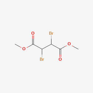 molecular formula C6H8Br2O4 B1294597 Dimethyl 2,3-dibromosuccinate CAS No. 51575-86-1