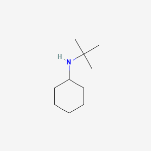 molecular formula C10H21N B1294601 N-tert-Butylcyclohexylamine CAS No. 51609-06-4