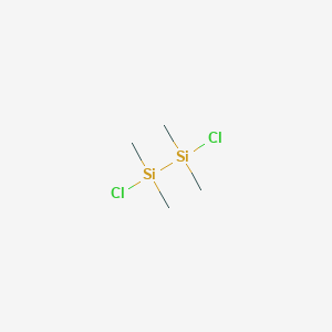 molecular formula C4H12Cl2Si2 B129461 Disilane, 1,2-dichloro-1,1,2,2-tetramethyl- CAS No. 4342-61-4