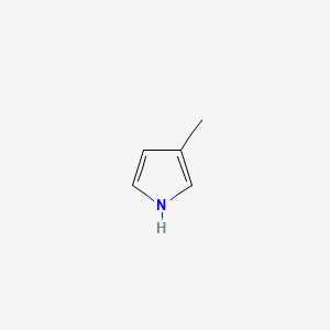 molecular formula C5H7N B1294618 3-Methyl-1H-pyrrole CAS No. 616-43-3