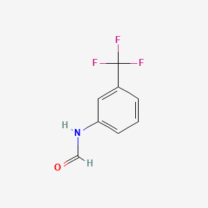 molecular formula C8H6F3NO B1294619 3-(Trifluoromethyl)formanilide CAS No. 657-78-3