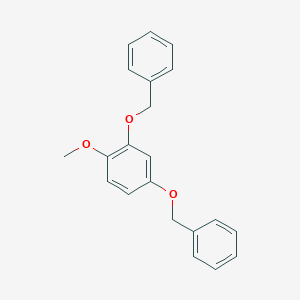 molecular formula C21H20O3 B129462 1-Methoxy-2,4-bis(phenylmethoxy)benzene CAS No. 6383-02-4
