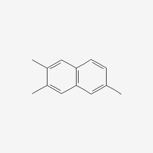 molecular formula C13H14 B1294624 2,3,6-Trimethylnaphthalene CAS No. 829-26-5