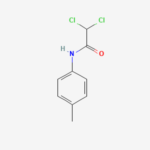 molecular formula C9H9Cl2NO B1294628 p-ACETOTOLUIDIDE, 2,2-DICHLORO- CAS No. 2842-11-7