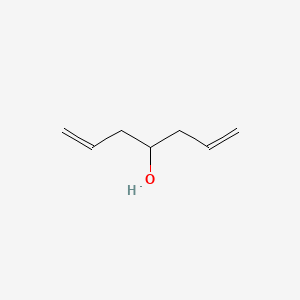 molecular formula C7H12O B1294630 1,6-庚二烯-4-醇 CAS No. 2883-45-6