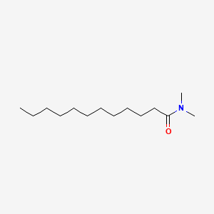 molecular formula C14H29NO B1294634 N,N-Dimethyldodecanamide CAS No. 3007-53-2