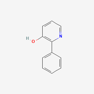 molecular formula C11H9NO B1294642 2-苯基吡啶-3-醇 CAS No. 3308-02-9