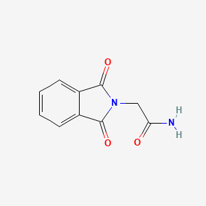 molecular formula C10H8N2O3 B1294648 2-Phthalimidoacetamide CAS No. 4935-96-0