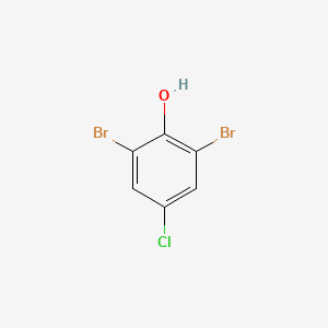molecular formula C6H3Br2ClO B1294658 2,6-Dibromo-4-chlorophenol CAS No. 5324-13-0