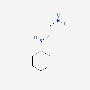 molecular formula C8H18N2 B1294669 N-Cyclohexyl-1,2-ethanediamine CAS No. 5700-53-8