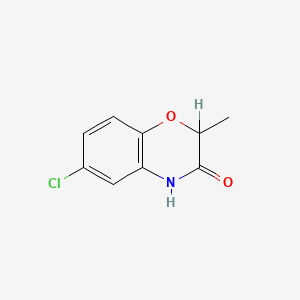 6-Chloro-2-methyl-2H-1,4-benzoxazin-3(4H)-one