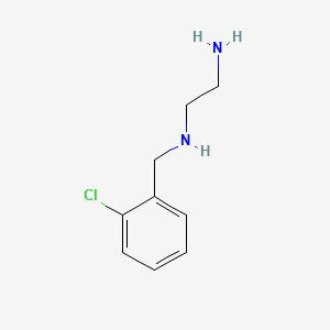 molecular formula C9H13ClN2 B1294679 N-(2-CHLOROBENZYL)ETHANE-1,2-DIAMINE CAS No. 6241-46-9