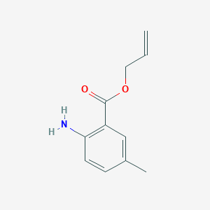 molecular formula C11H13NO2 B129468 Allyl 2-amino-5-methylbenzoate CAS No. 145218-96-8