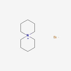 molecular formula C10H20BrN B1294682 6-Azaspiro[5.5]undecan-6-ium bromide CAS No. 6286-82-4